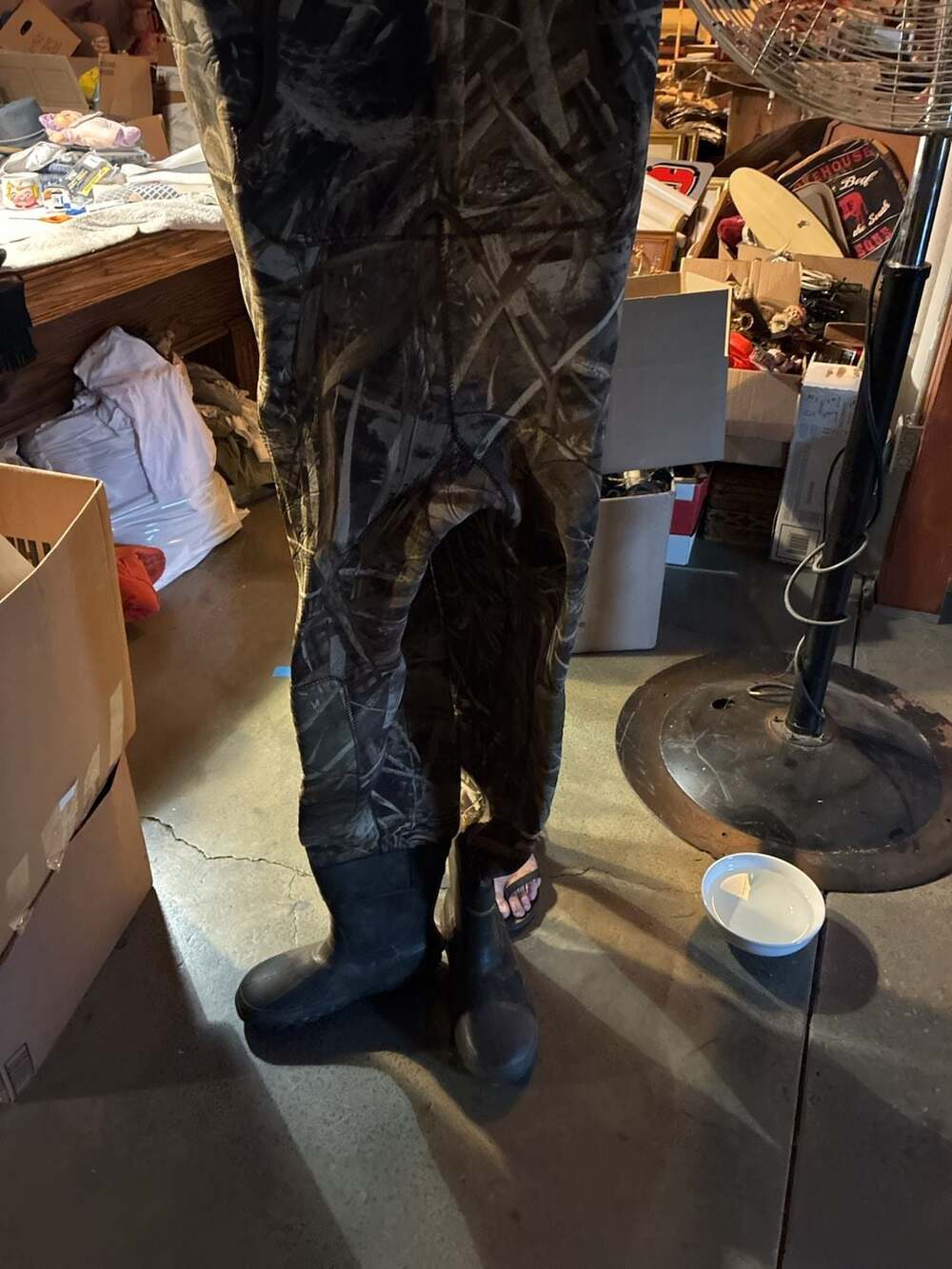 Hodgman Neoprene Boot-Foot Hunting Waders Max-5 Camo 1000g Thinsulate Insulation